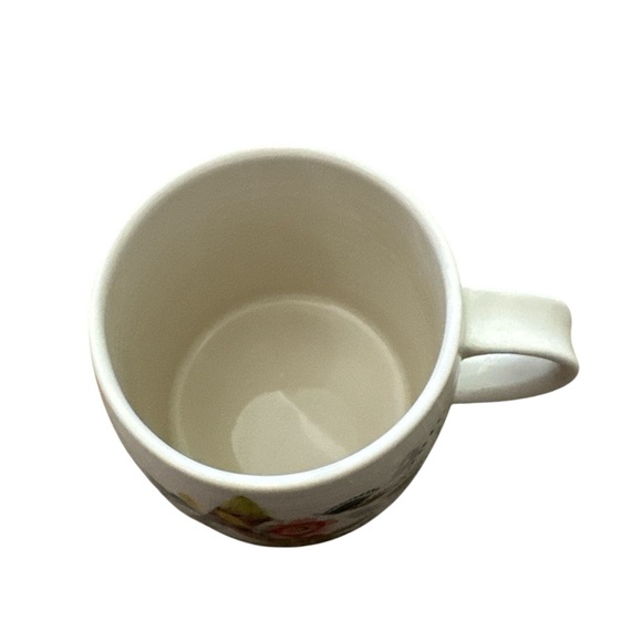 Anthropologie Starla M Halfmann Monogram Letter A Petal Palette Coffee Tea Mug - Picture 5 of 9